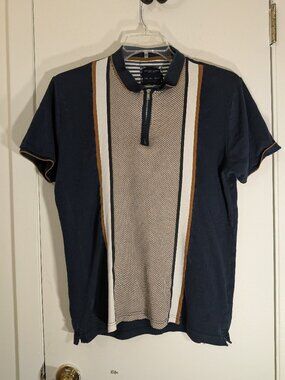 Retro 90's Polo Quarter-zip